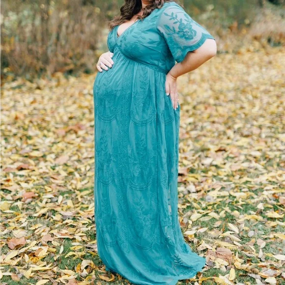 Pinkblush | Dresses | Pinkblush Teal Lace Mesh Overlay Plus Maternity Maxi Dress Size 2x | Poshmark Pinkblush | Dresses | Pinkblush Teal Lace Mesh Overlay Plus Maternity Maxi Dress Size 2x | Poshmark